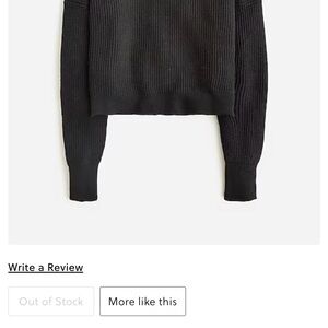 J Crew Ribbed Turtleneck Sweater in Stretch Yarn